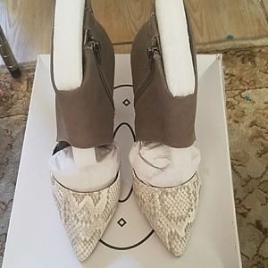 Steve madden snakeskin heels
